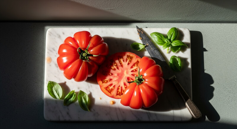 tomate supersteak ou cœur de bœuf
