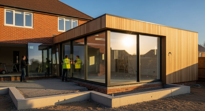 extension maison rapide